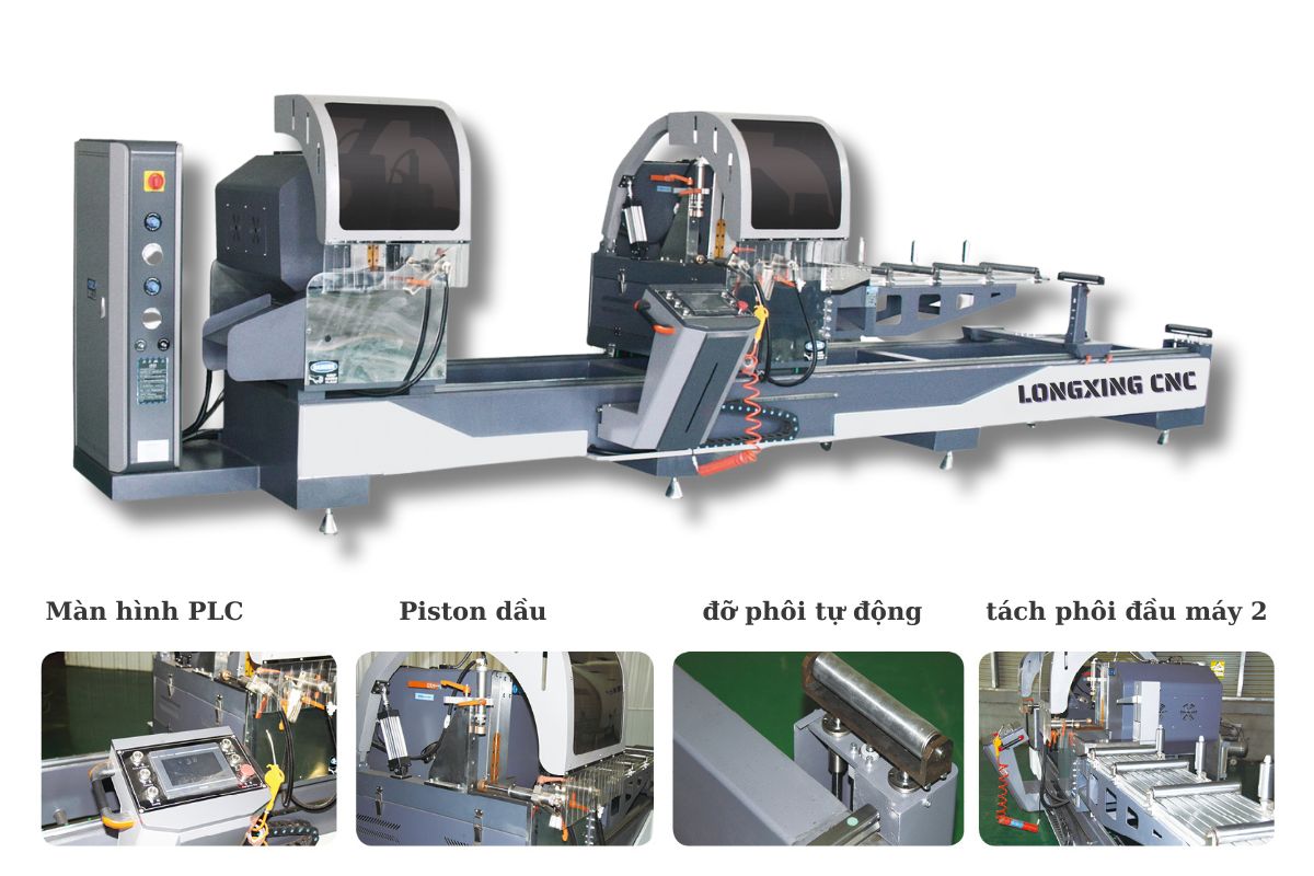 Hành trình phát triển dòng máy cắt nhôm 2 đầu của Jinan
