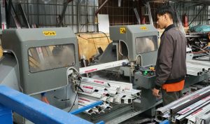 máy cắt nhôm 2 đầu công nghiệp
